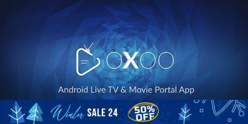 OXOO - Android Live TV & Movie Portal App with Subscription System