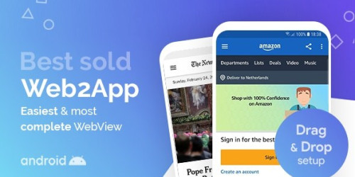 Web2App - Quickest Feature-Rich Android Webview