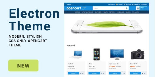Opencart Antropy Electron Theme - Download