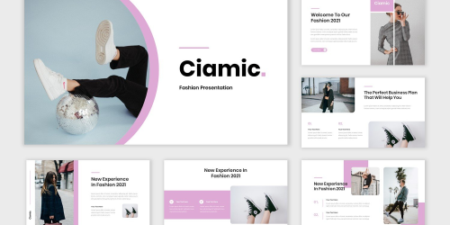 Free Ciamic - Fashion Business Presentation Keynote Template - Download