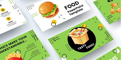 Free Food PowerPoint template PowerPoint Template - Download