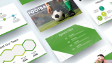 Free Soccer Football PowerPoint template PowerPoint Template - Download