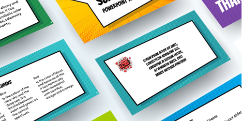 Free Superhero PowerPoint template PowerPoint Template - Download