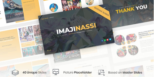 Imajinassi – Creative Business Template Google Slides - Download
