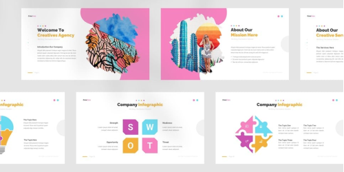 Creatives Creative Agency Google Slides - download