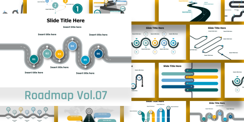 Business Roadmap Presentation Template FREE PowerPoint Template - Download