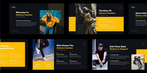 FREE Allmora Urban Style Professional Presentation Keynote Template - download