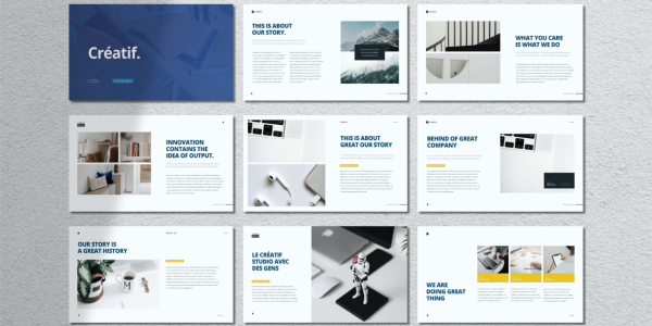 Creatif - Creative Business Template - Google Slides Template - download Creatif - Creative Business Template - Google Slides Template - download