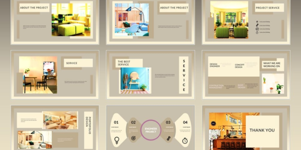 FORNITURE- Free PowerPoint Presentation Template PowerPoint Template - download FORNITURE- Free PowerPoint Presentation Template PowerPoint Template - download