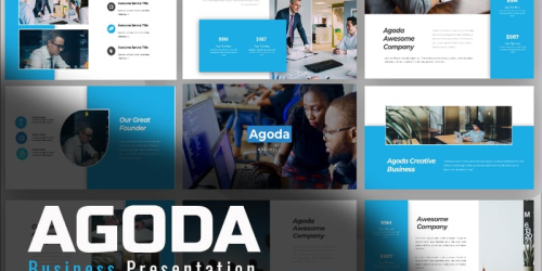 Agoda Business PowerPoint template PowerPoint Template - Download