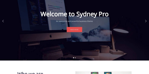 Sydney: Fast & Customizable WordPress Theme
