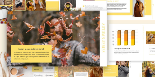 Autumn Series PowerPoint template PowerPoint Template - Download