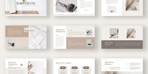 Simplicite - Business PowerPoint Template Free - Download