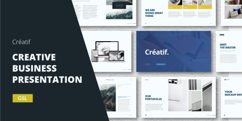 Creatif - Creative Business Template - Google Slides Template - download