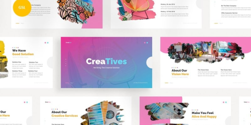 Creatives Creative Agency Google Slides - download