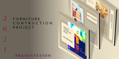 FORNITURE- Free PowerPoint Presentation Template PowerPoint Template - download