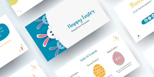 Free Easter PowerPoint template PowerPoint Template - Download