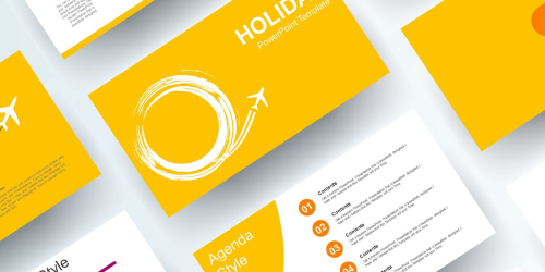 Free Holiday PowerPoint template PowerPoint Template - Download