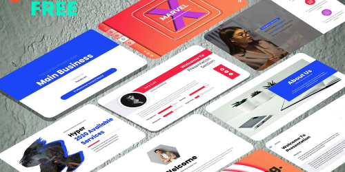 Free Main Example Plan PowerPoint Presentation Template PowerPoint Template - Download