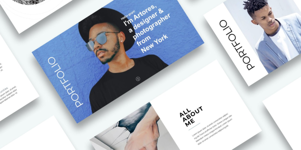 Free Portfolio Presentation Google Slides - download