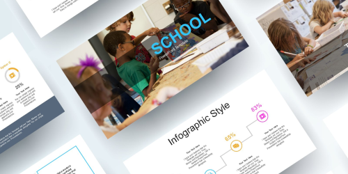 Free School PowerPoint template PowerPoint Template - Download