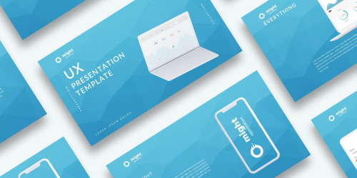 Free UX Presentation - Keynote template Keynote Template - Downlaod
