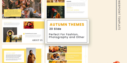Autumn Series PowerPoint template PowerPoint Template - Download