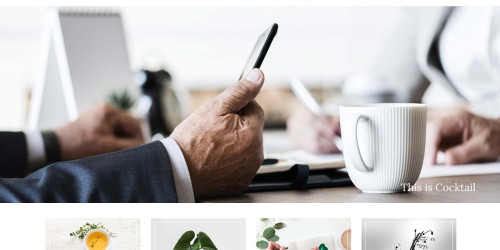 Mocktail Free - Personal and Multi-Author Free WordPress Blog Child Theme