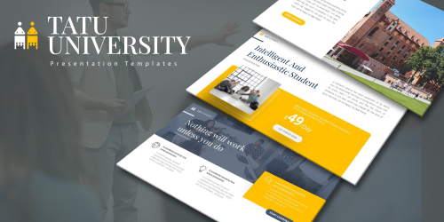 Tatu Uni Presentation PowerPoint template PowerPoint Template - Download