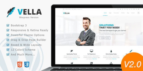 Vella - Modern Business Theme