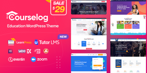 Courselog - Education WordPress Theme