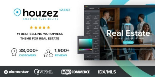 We Will Setup and Customization Houzez - Real Estate WordPress Theme