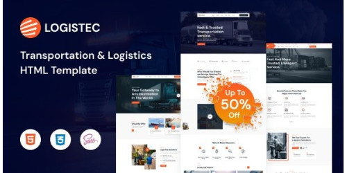 Logistec - Transportation & Logistics HTML5 Template - Download Logistec - Transportation & Logistics HTML5 Template - Download