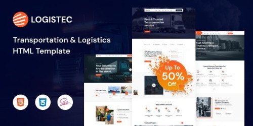 Logistec - Transportation & Logistics HTML5 Template - Download