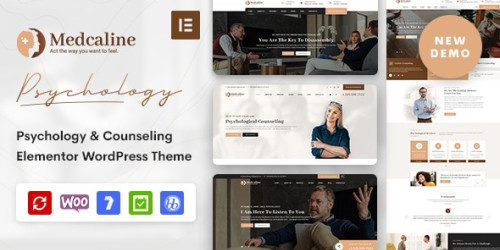 Medcaline - Psychology & Counseling WordPress Theme