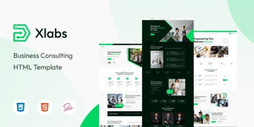 Xlab - Business Consulting HTML5 Template - Download