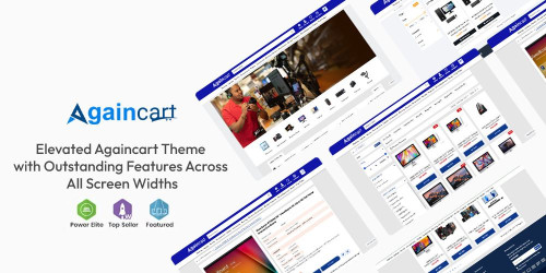We Will Setup and Customization Againcart - Advanced E-Commerce Theme | Template 2