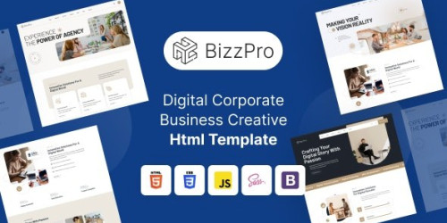 Bizzpro – Digital Corporate Business Creative Html Template - Download