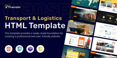 Translo - Transport and Logistics Html Template - Download