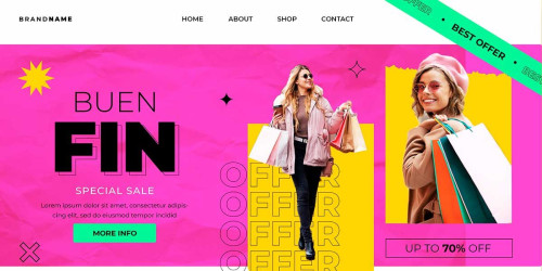 We will design website slider, website banner, shopify banner